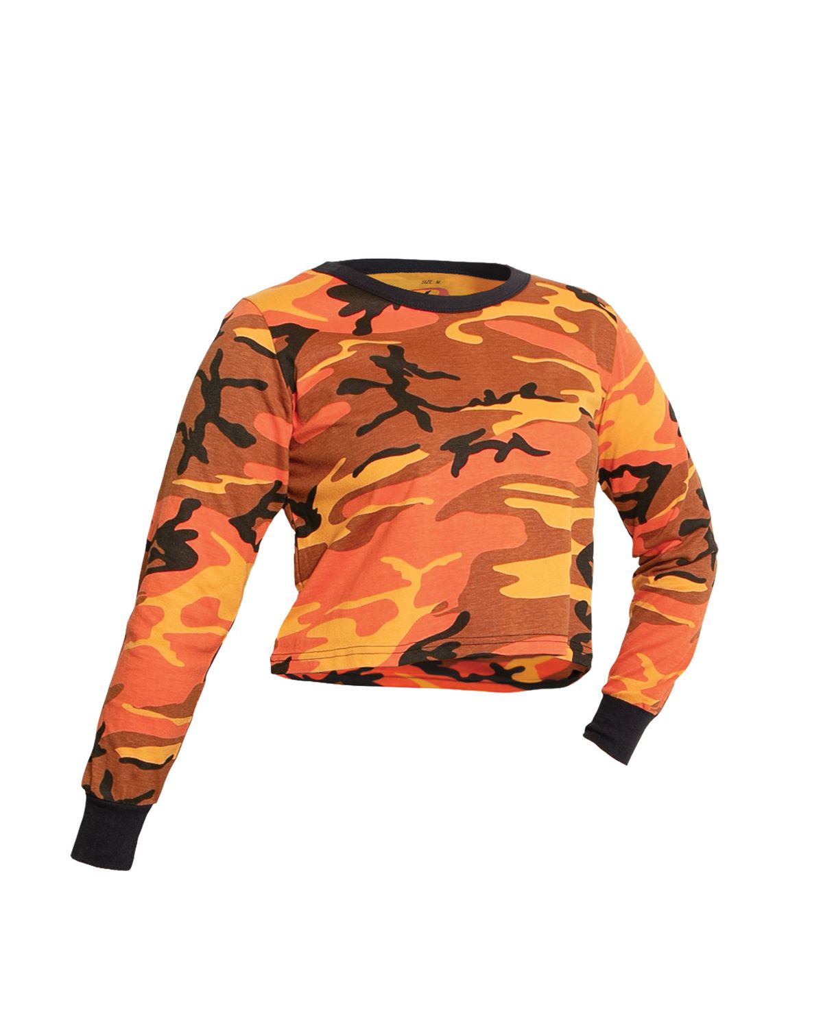 'Rothco 1665 Camo Long Sleeve Crop Top'