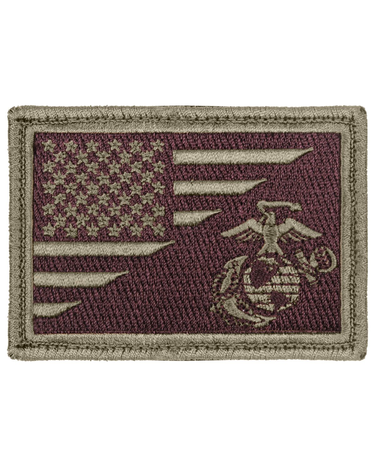 'Rothco 1891  US Flag / USMC Eagle, Globe and Anchor Morale Patch'