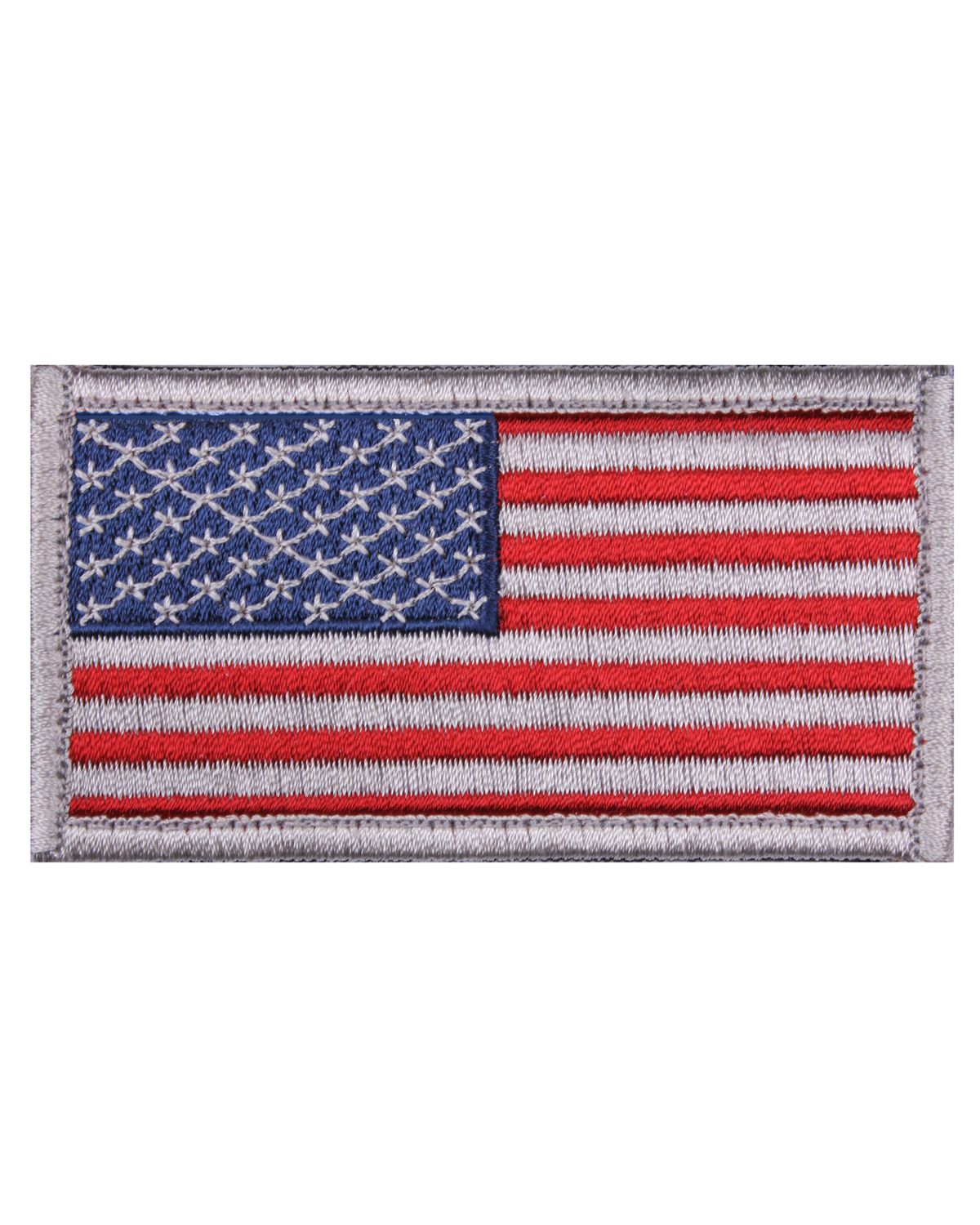 'Rothco 17750  American Flag Patch - Hook Back'