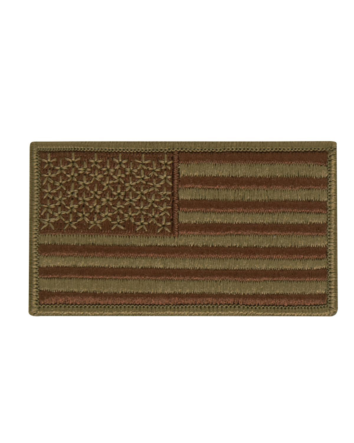 'Rothco 1783  Reverse Scorpion OCP USAF Spice Brown Tactical Flag with Hook Back'