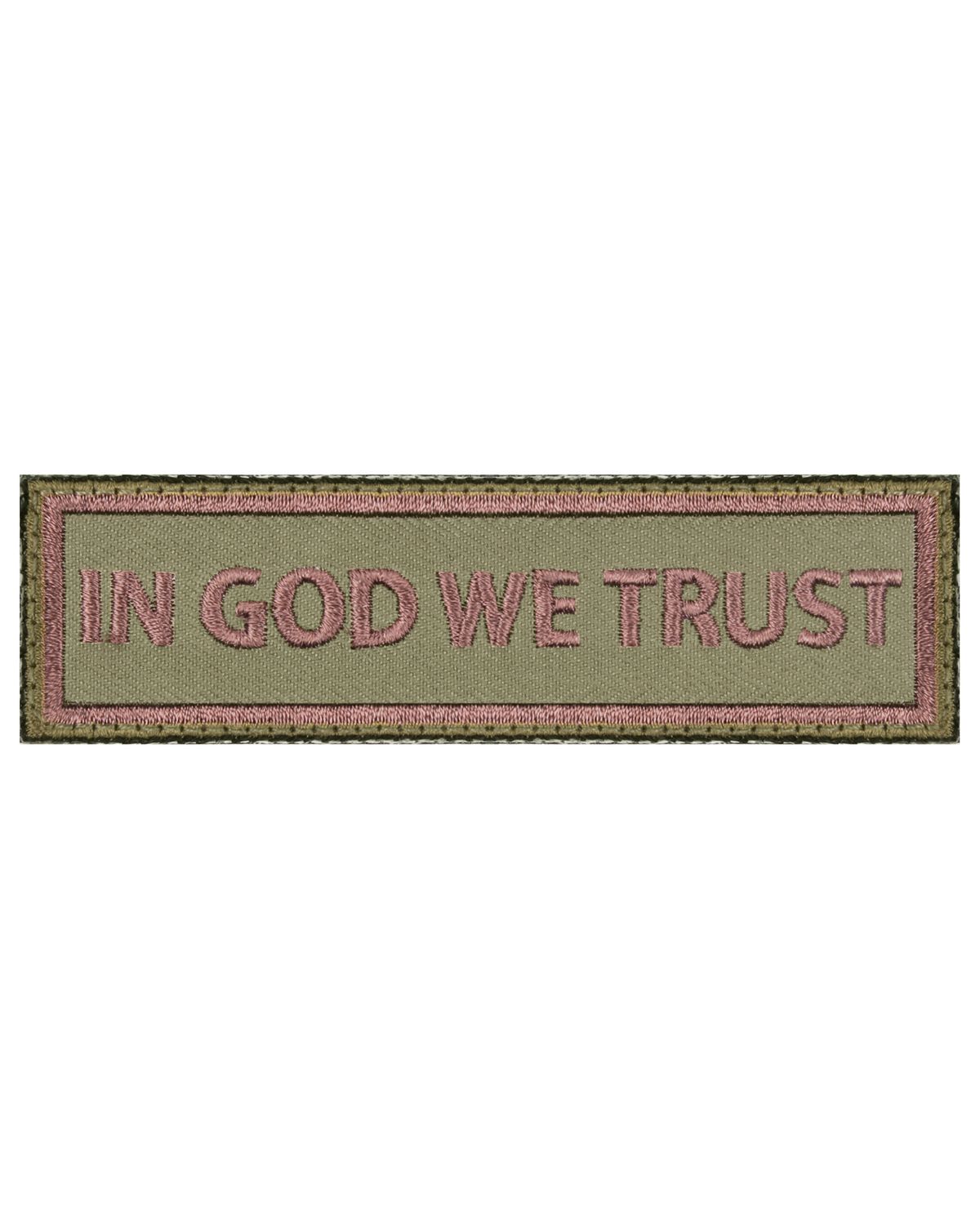 'Rothco 1890 In God We Trust Morale Patch'