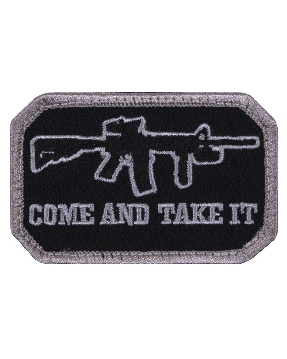 'Rothco 1892 Come and Take It Morale Patch Black'