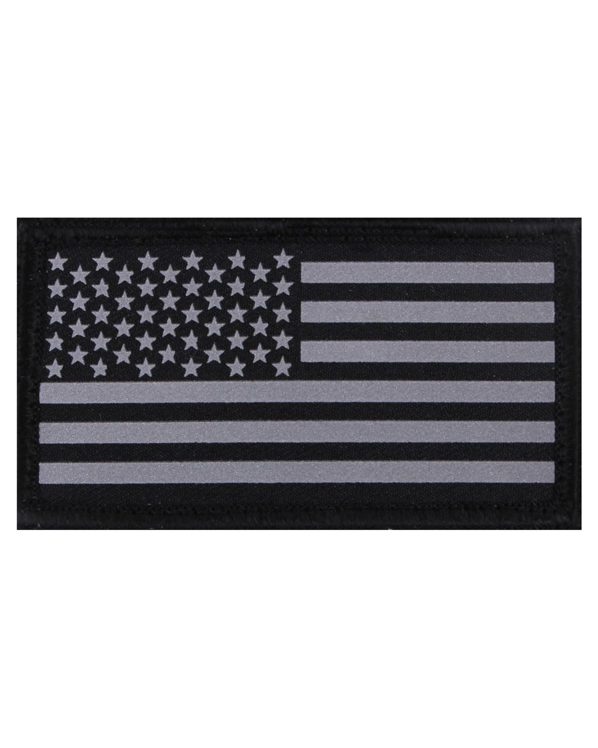 'Rothco 1909 Reflective Flag Patch with Hook Back'