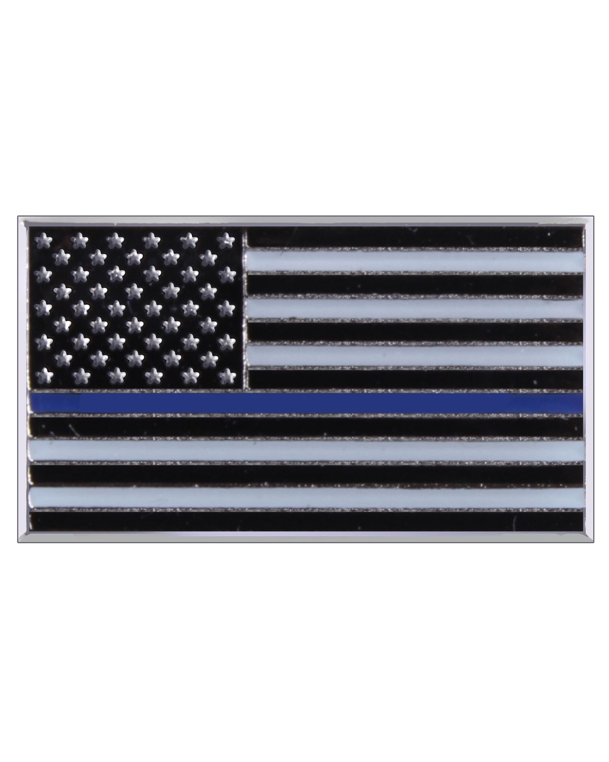 'Rothco 1967 Thin Blue Line Flag Pin'