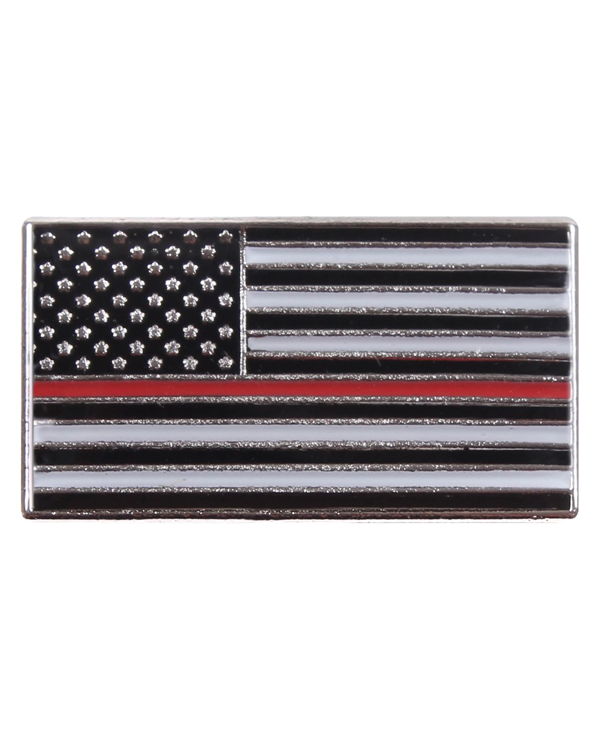 'Rothco 1968 Thin Red Line Flag Pin'