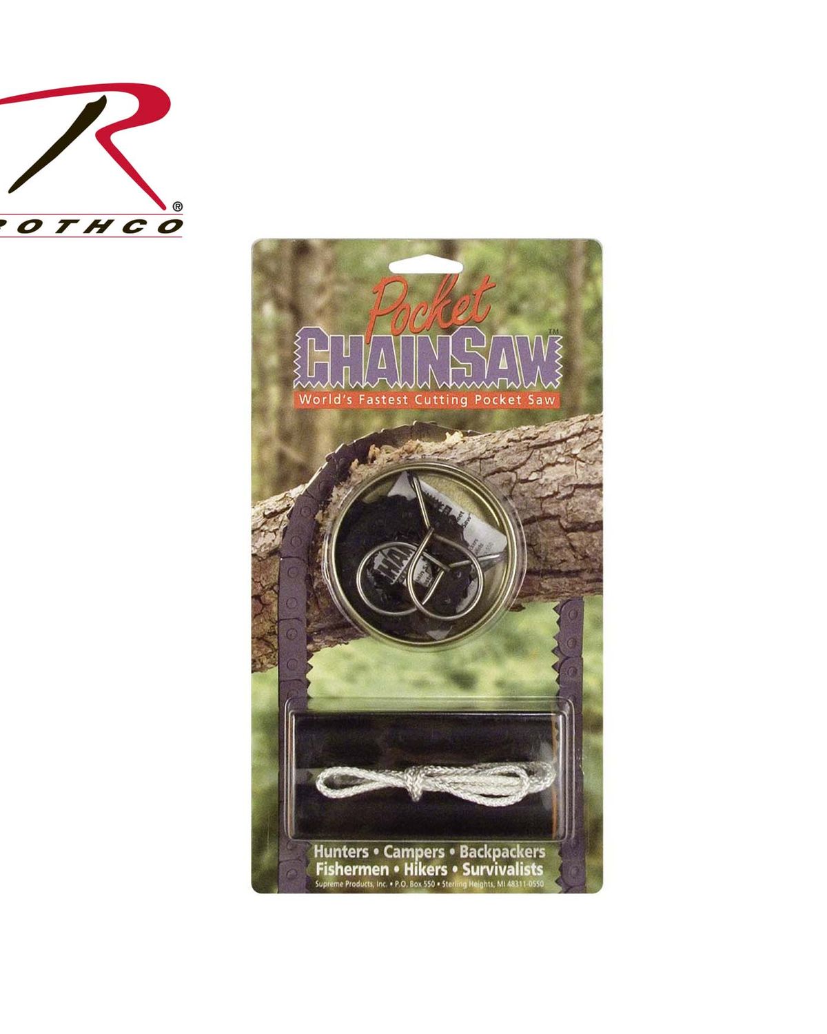 'Rothco 21 Short kutt pocket chain saw'