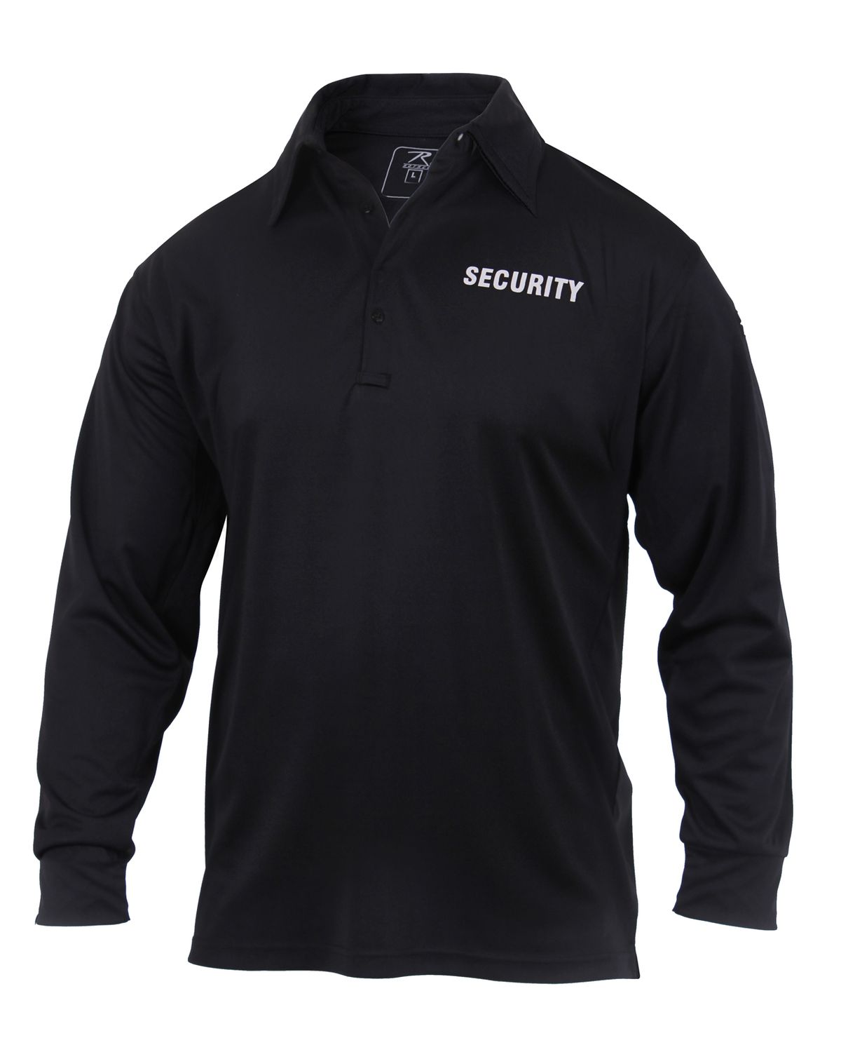 'Rothco 2716 Rothco moisture wicking long sleeve security polo'