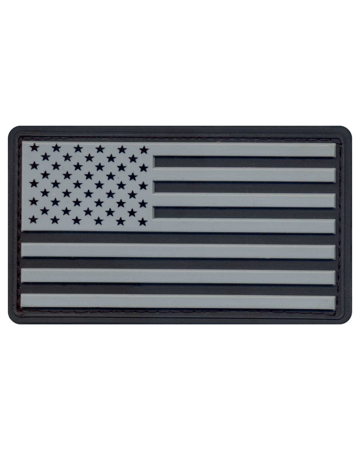 'Rothco 27781  PVC U.S. Flag Patch with Hook Back'