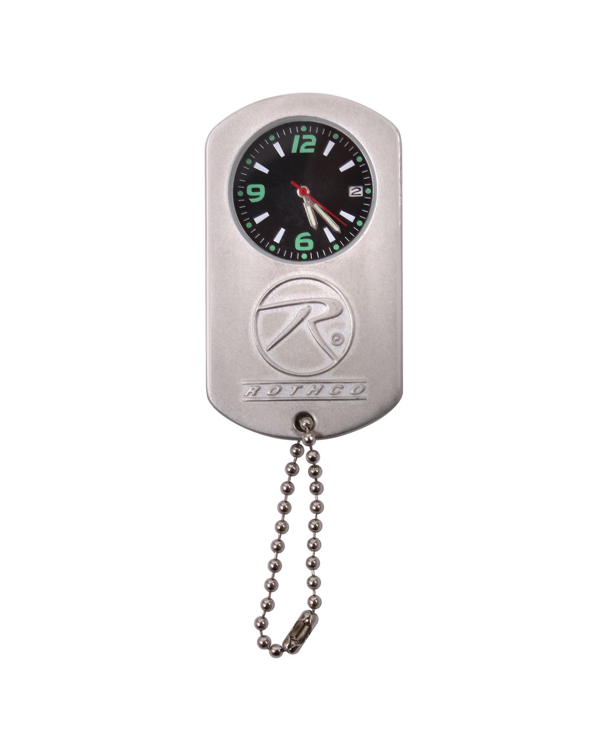 'Rothco 3591 Silver Dog Tag Watch'