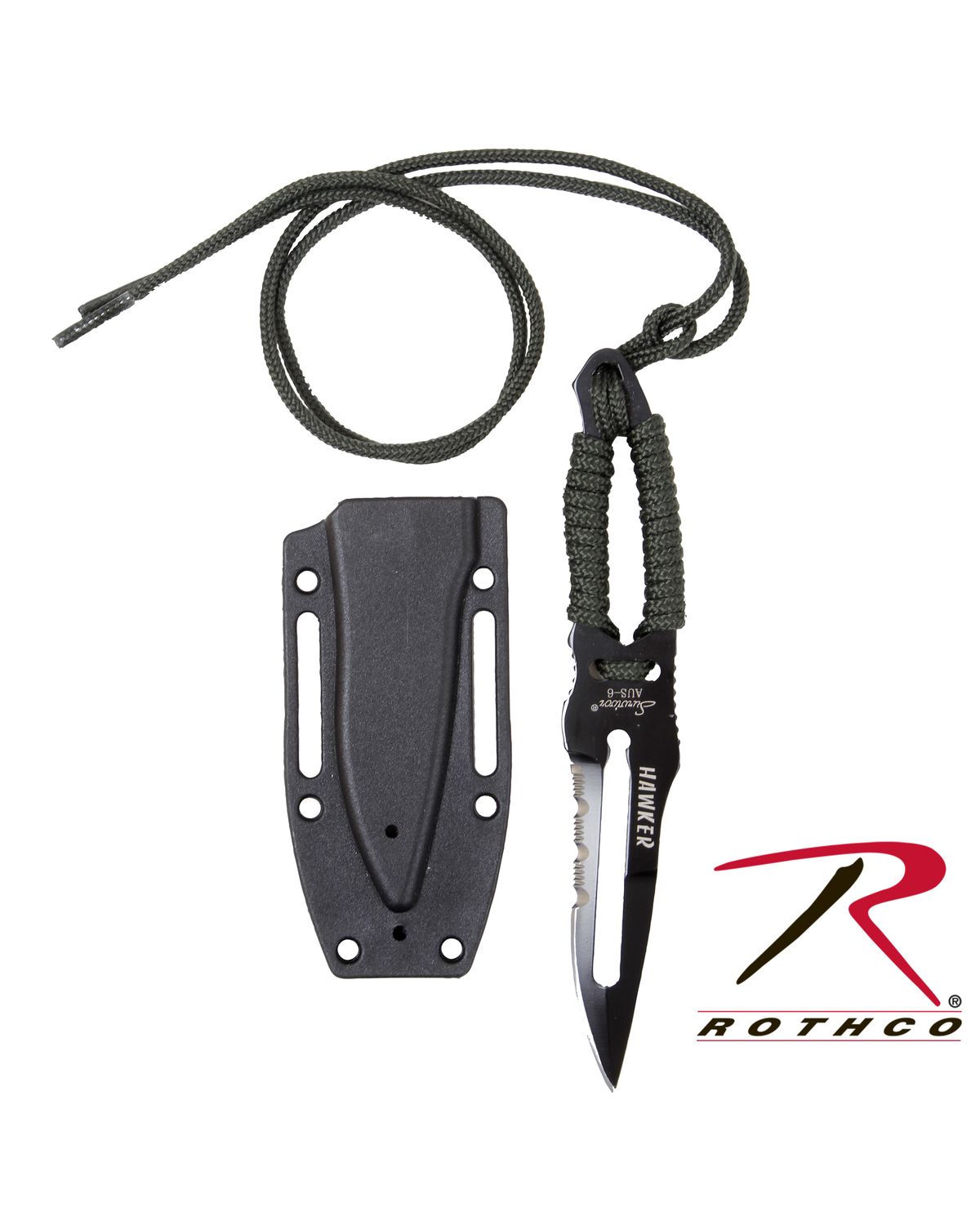 'Rothco 3663 Paracord Knife with Sheath'