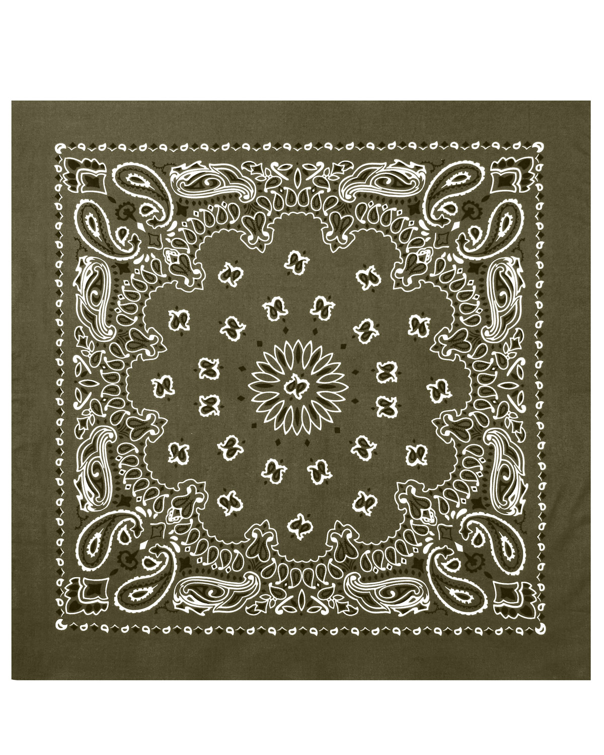 'Rothco 4051 Trainmen Paisley Bandana - 22" X 22"'