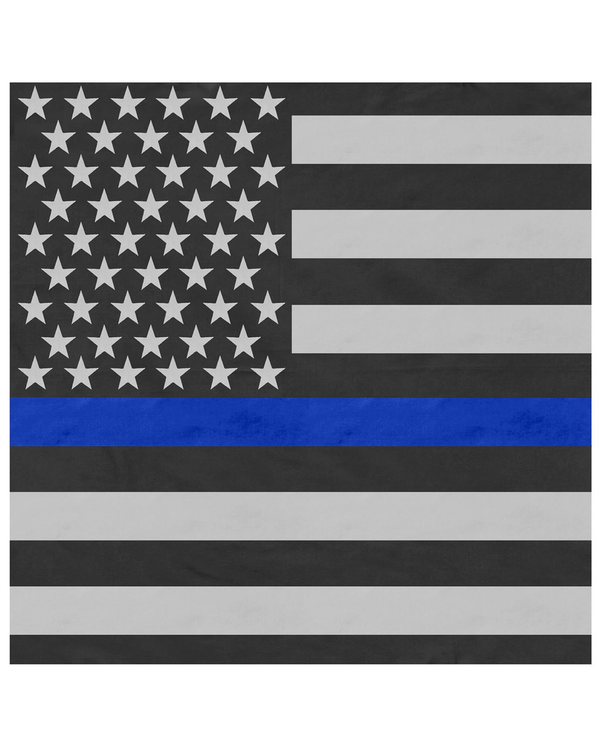 'Rothco 44074 Thin Blue Line Flag Bandana'