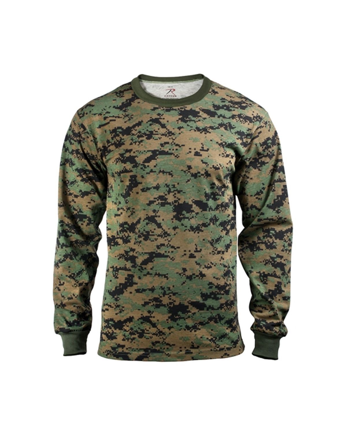 'Rothco 5494 Rothco long sleeve digital camo t-shirt'