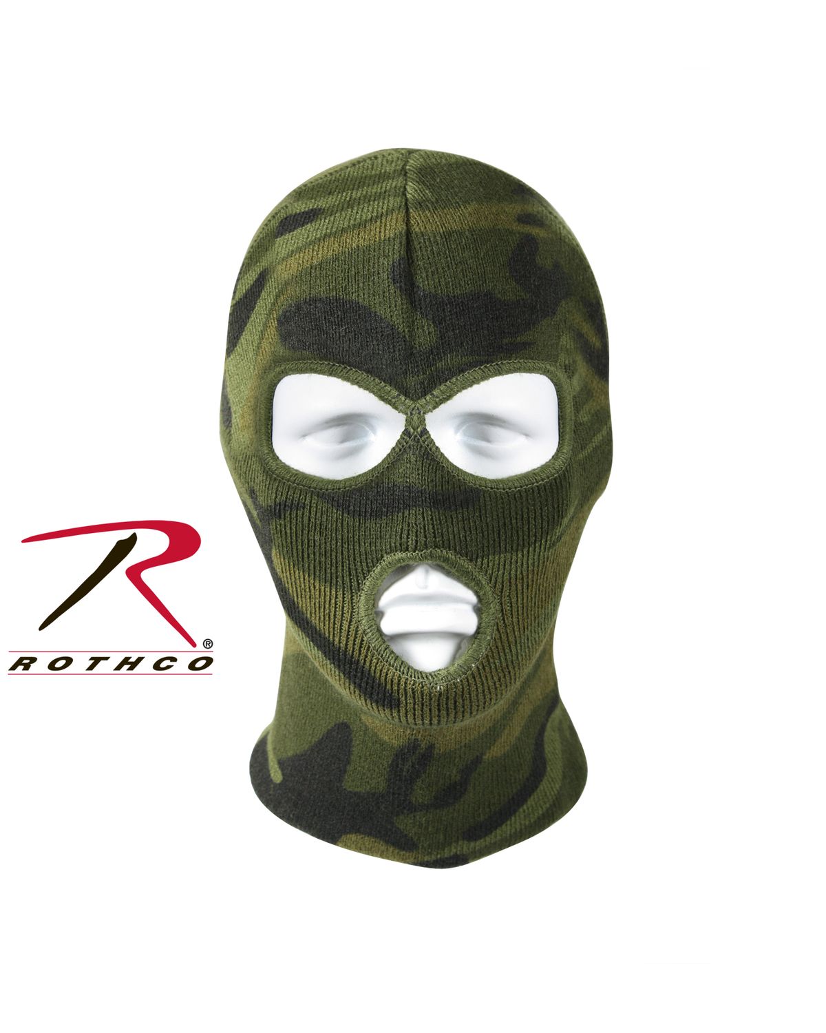 'Rothco 5596 Deluxe Camo 3-Hole Face Mask'