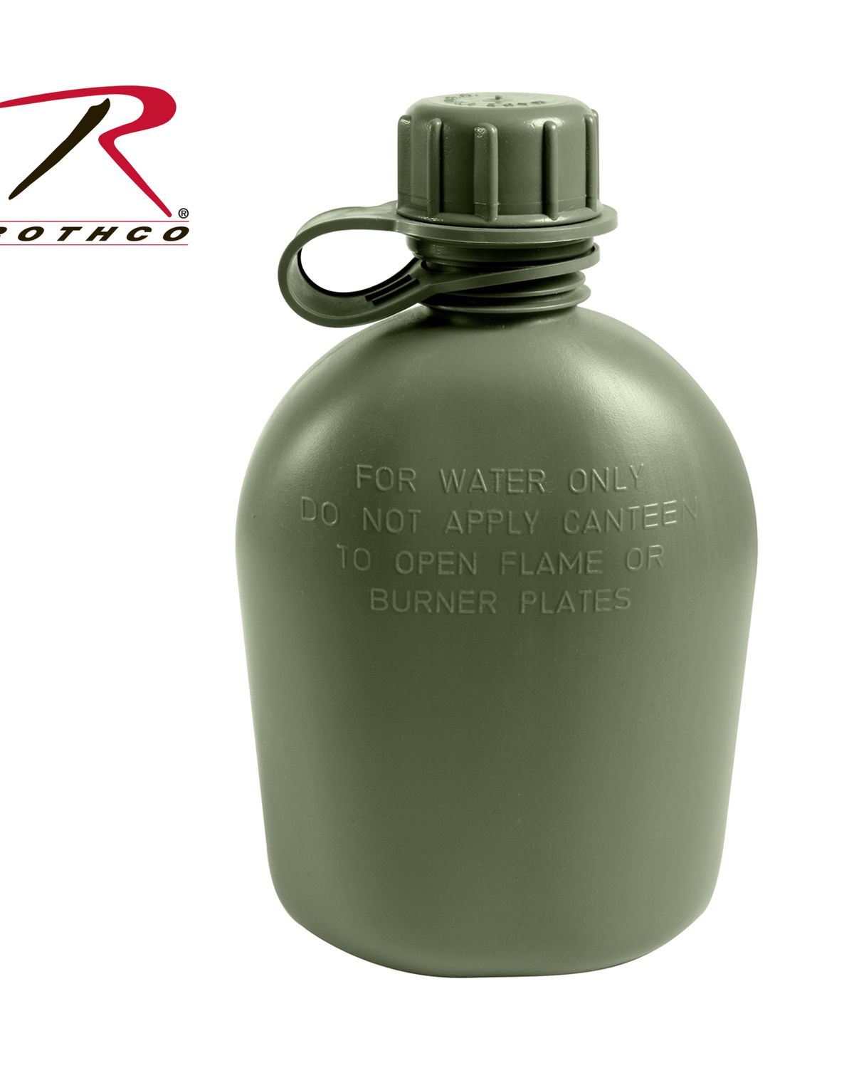 'Rothco 605 Genuine G.I. 3-Piece 1 Quart Plastic Canteen'