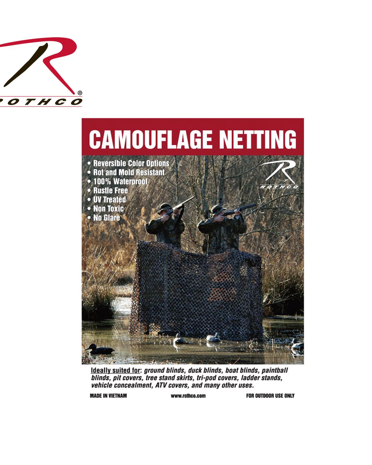 'Rothco 6501 Ultra-lite Camo Net '