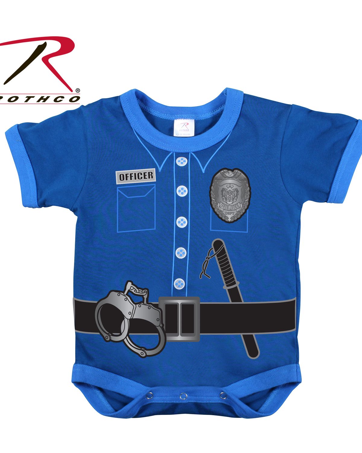 'Rothco 67099 Infant One Piece / Police Uniform - Navy'