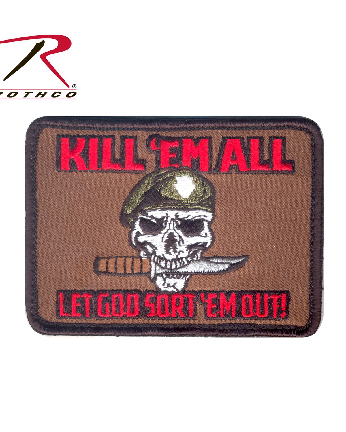 'Rothco 73197 Kill Em All Let God Sort Em Out Morale Patch'