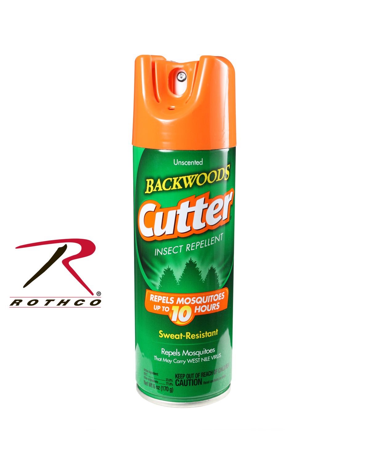 'Rothco 7722 Cutter Unscented Backwoods Insect Repellent'