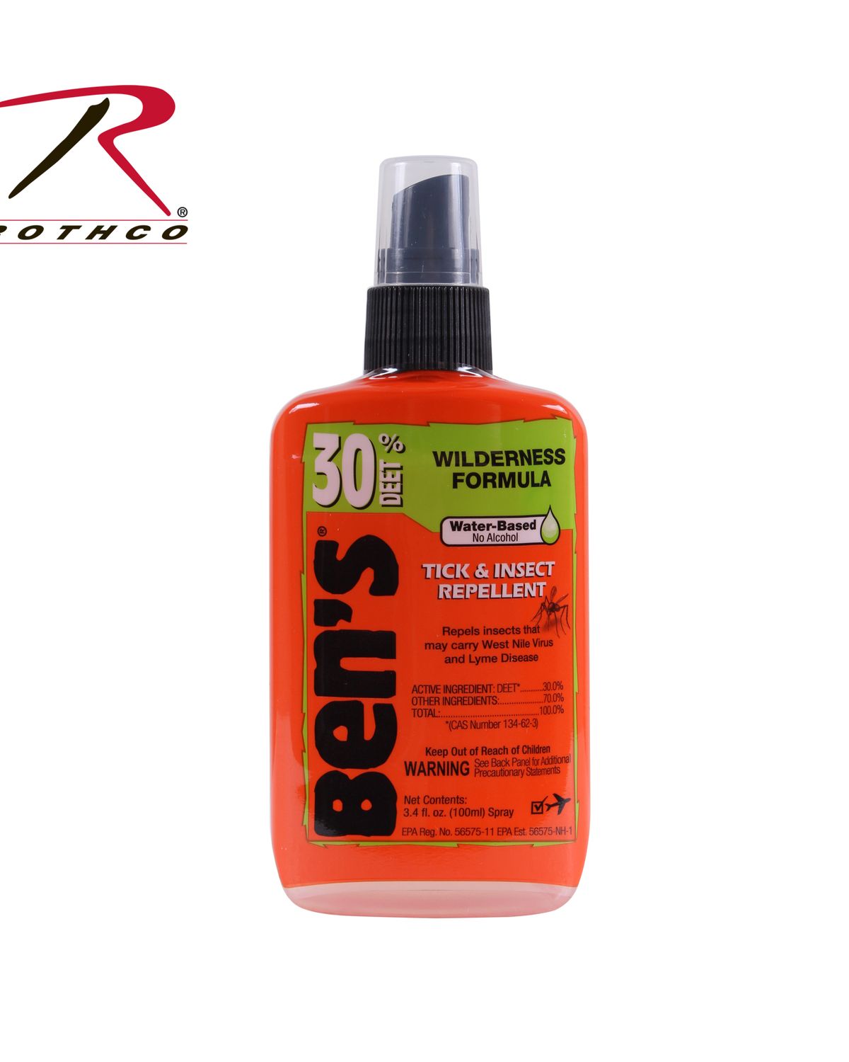 'Rothco 7724 Ben's 30 Spray Pump Insect Repellent'