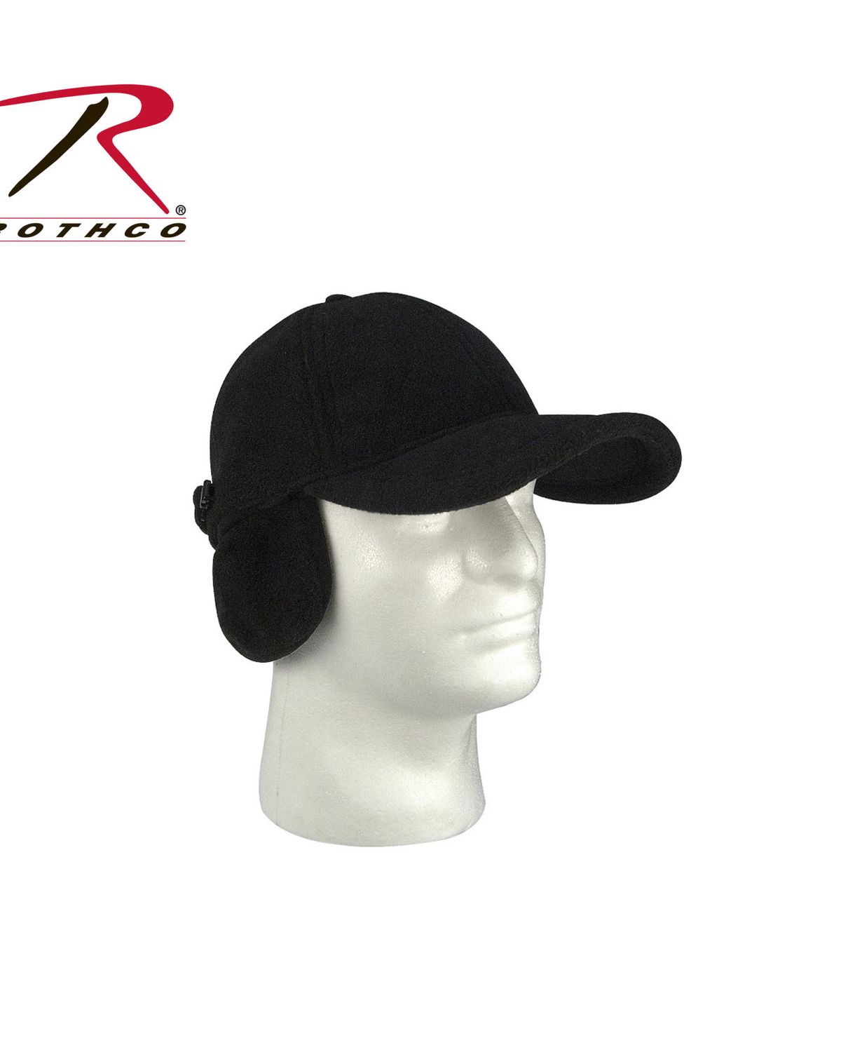 'Rothco 8560 Fleece Low Profile Cap With Earflaps - Youth'