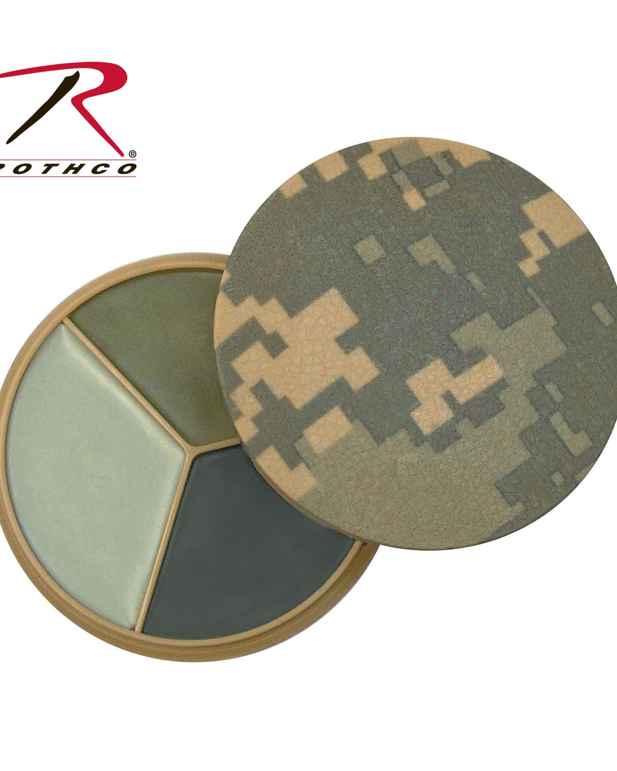 'Rothco 9107 Digital Camo 3 Color Face Paint Compact'