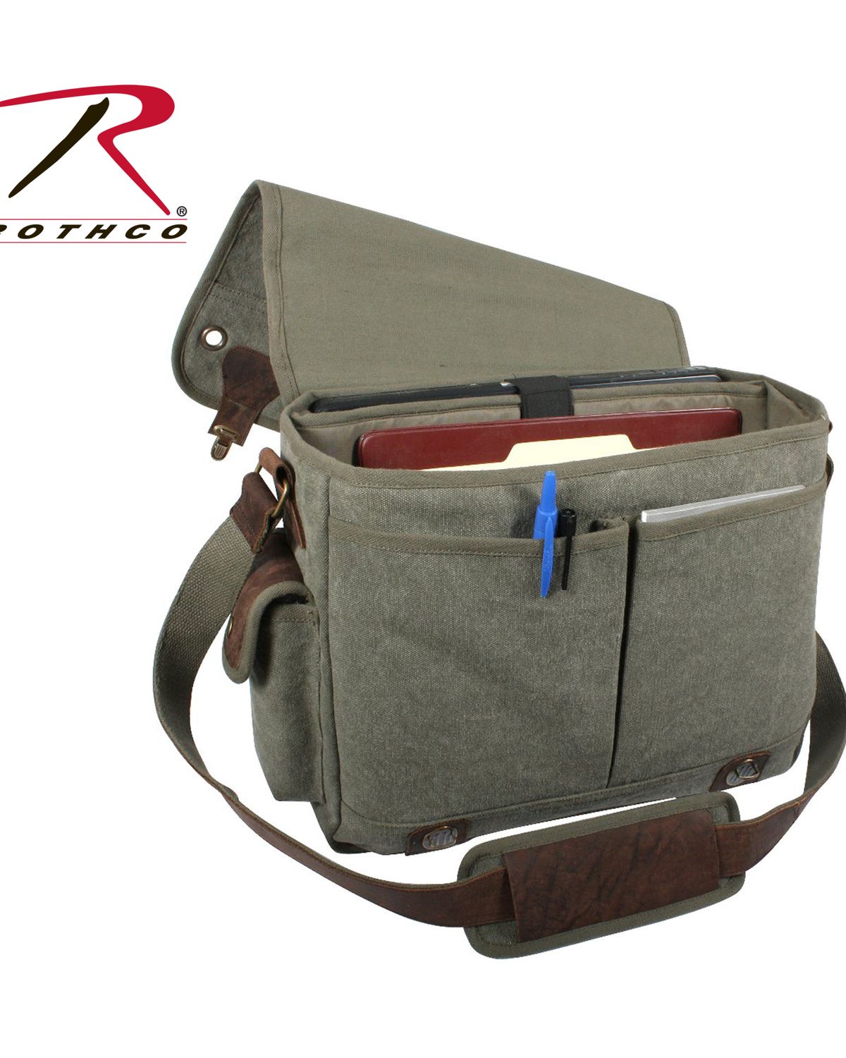 'Rothco 9239 Rothco canvas trailblazer laptop bag'