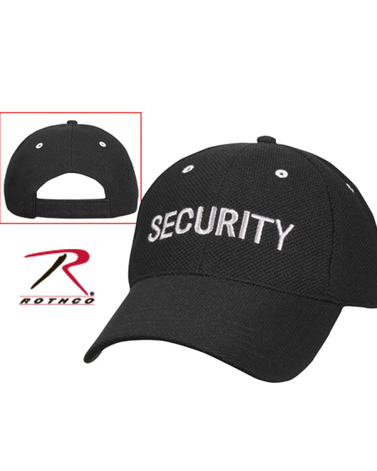 'Rothco 9275 Security Low Profile Insignia Mesh Cap'