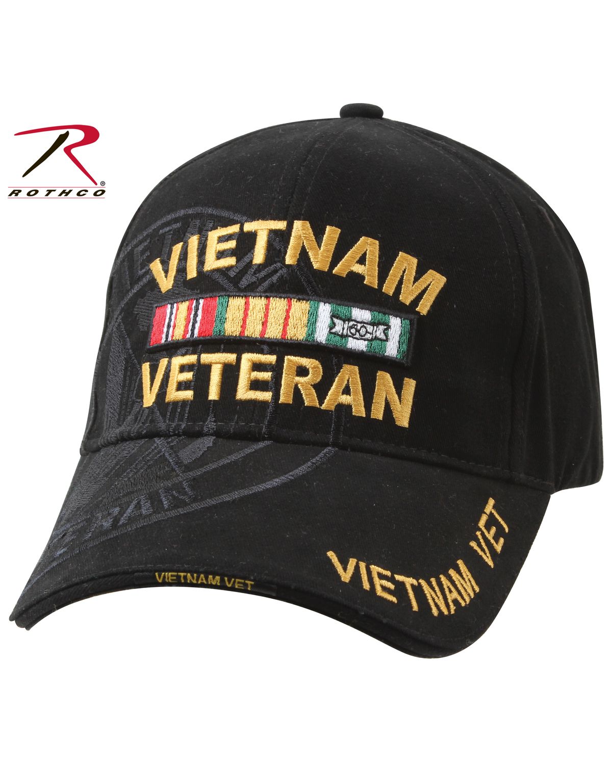 'Rothco 9598 Deluxe Vietnam Veteran Military Low Profile Shadow Caps'