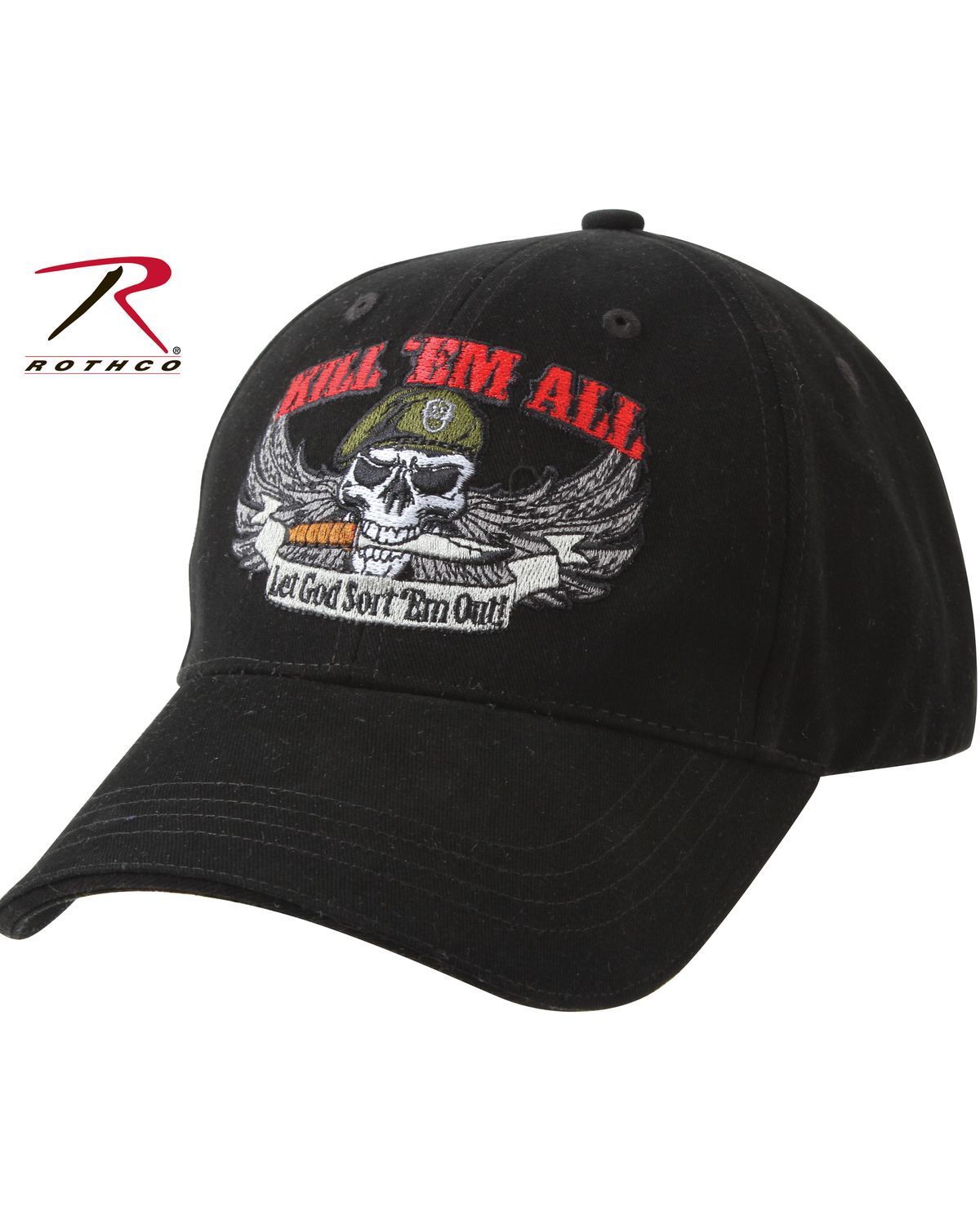 'Rothco 9599 Deluxe Kill Em All Low Profile Cap'