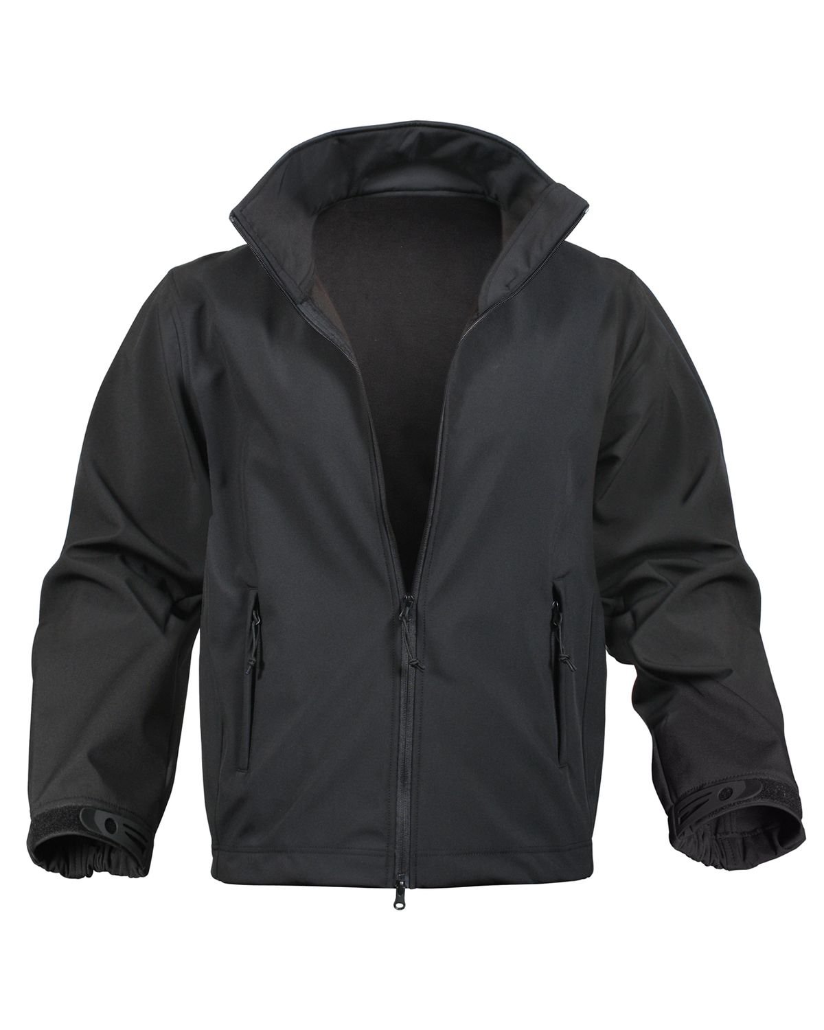 'Rothco 9834  Black Soft Shell Uniform Jacket'