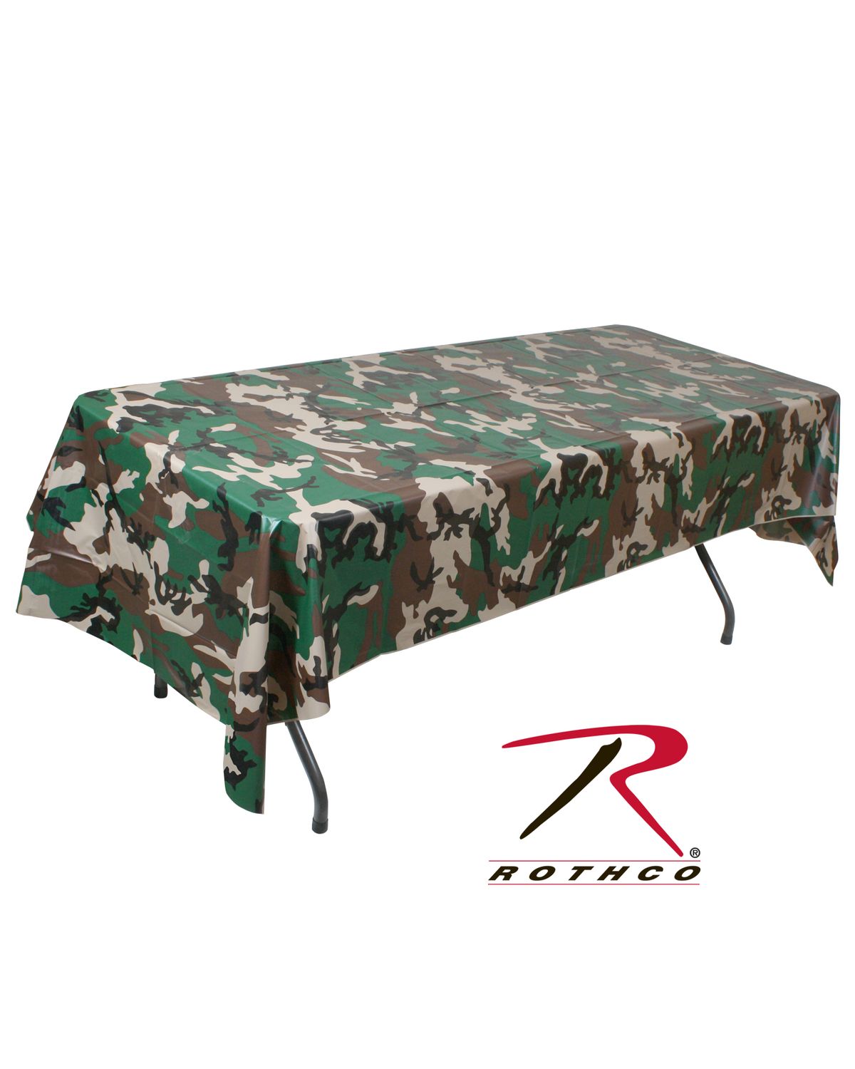 'Rothco 9990 Woodland Camo Tablecloth'