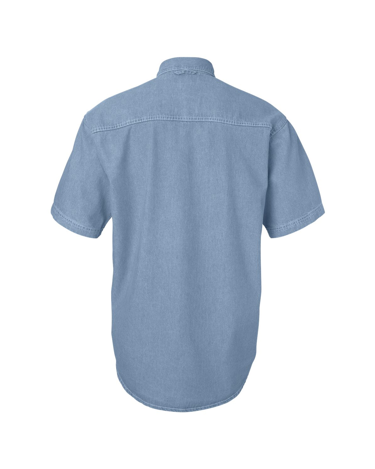 Sierra Pacific 0211 Short Sleeve Denim Shirt-Veetrends.com