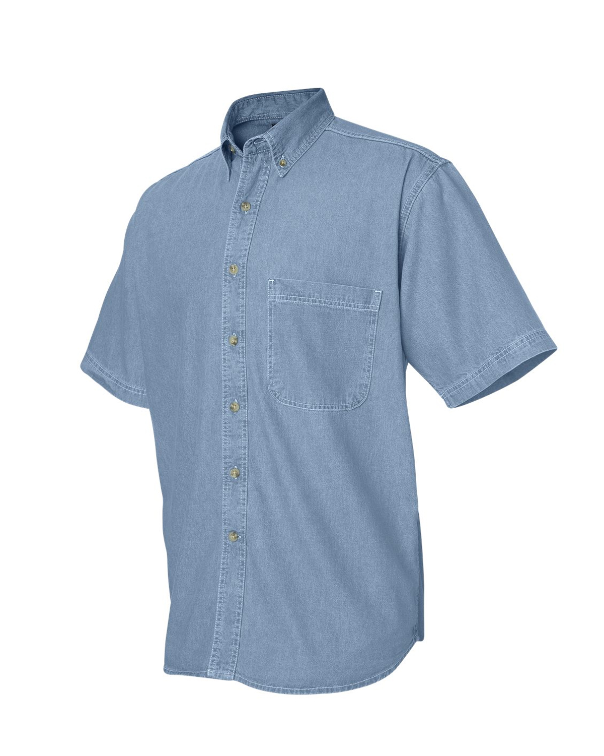 'Sierra Pacific 0211 Short Sleeve Denim Shirt'