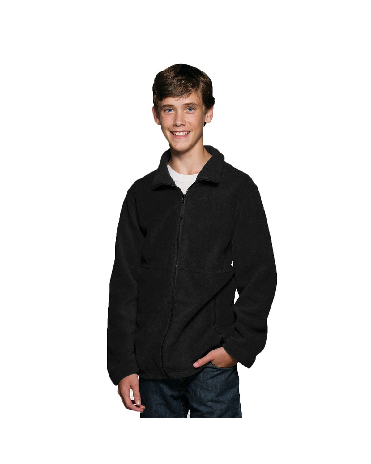 'Sierra Pacific 4061 Youth Full-Zip Fleece Jacket'