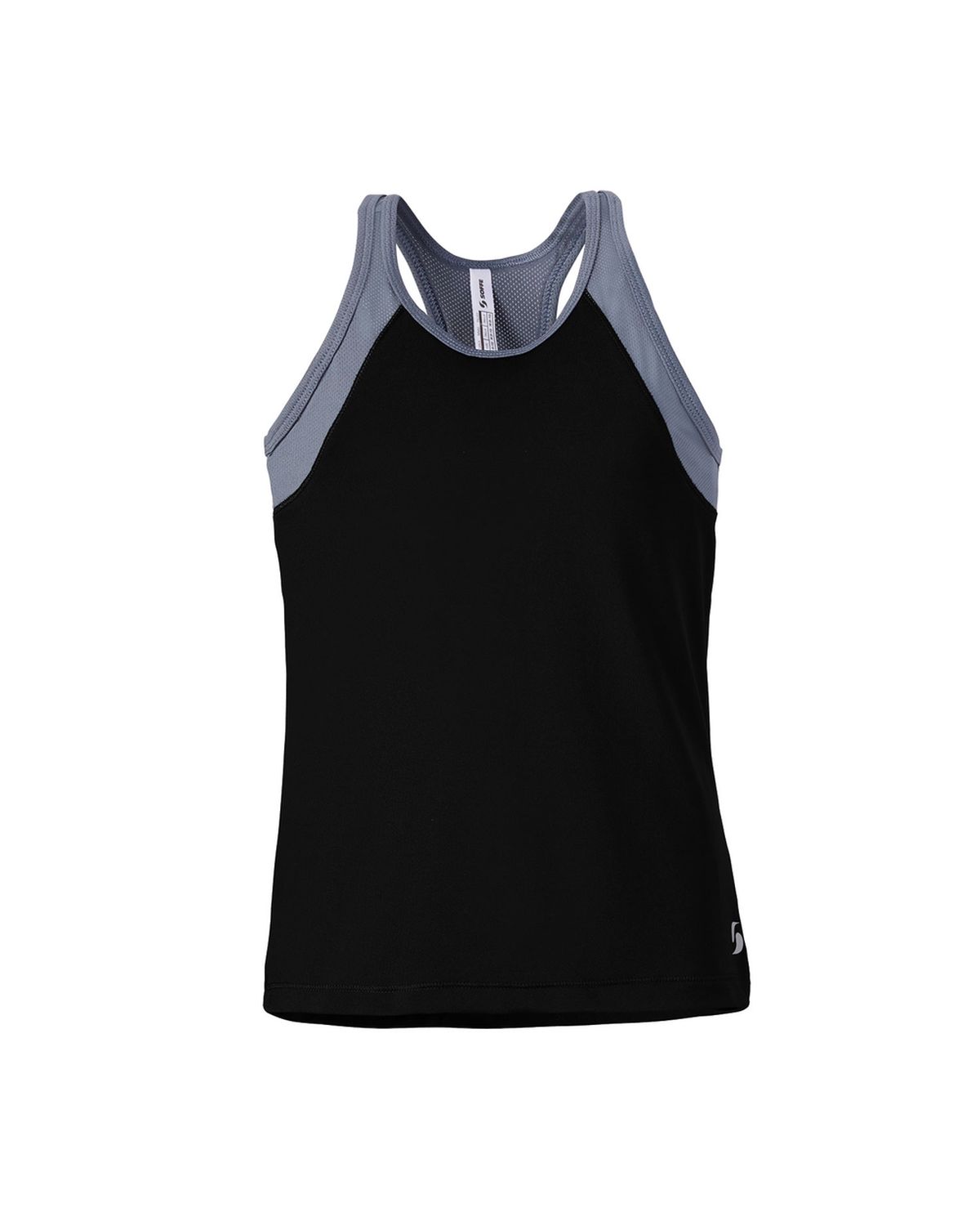 'Soffe 1504G Girls High Neck Track Tank'