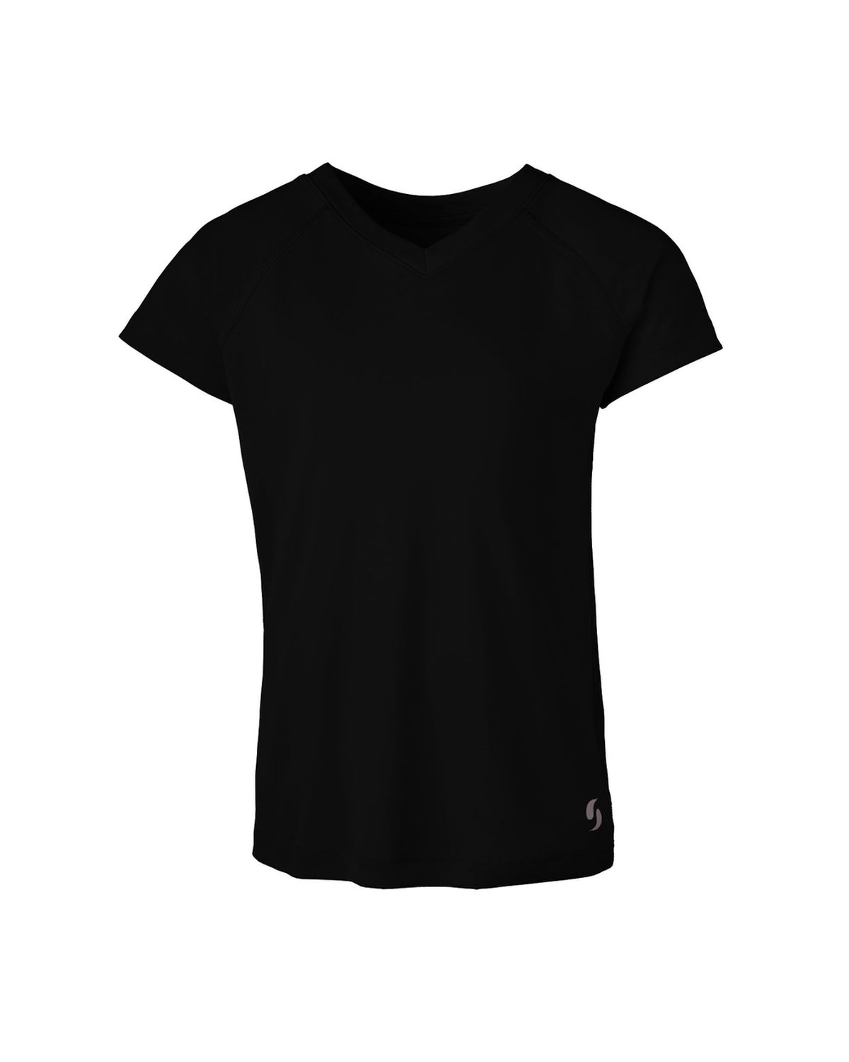 'Soffe 1505G Dri Girls Performance V-neck Tee'