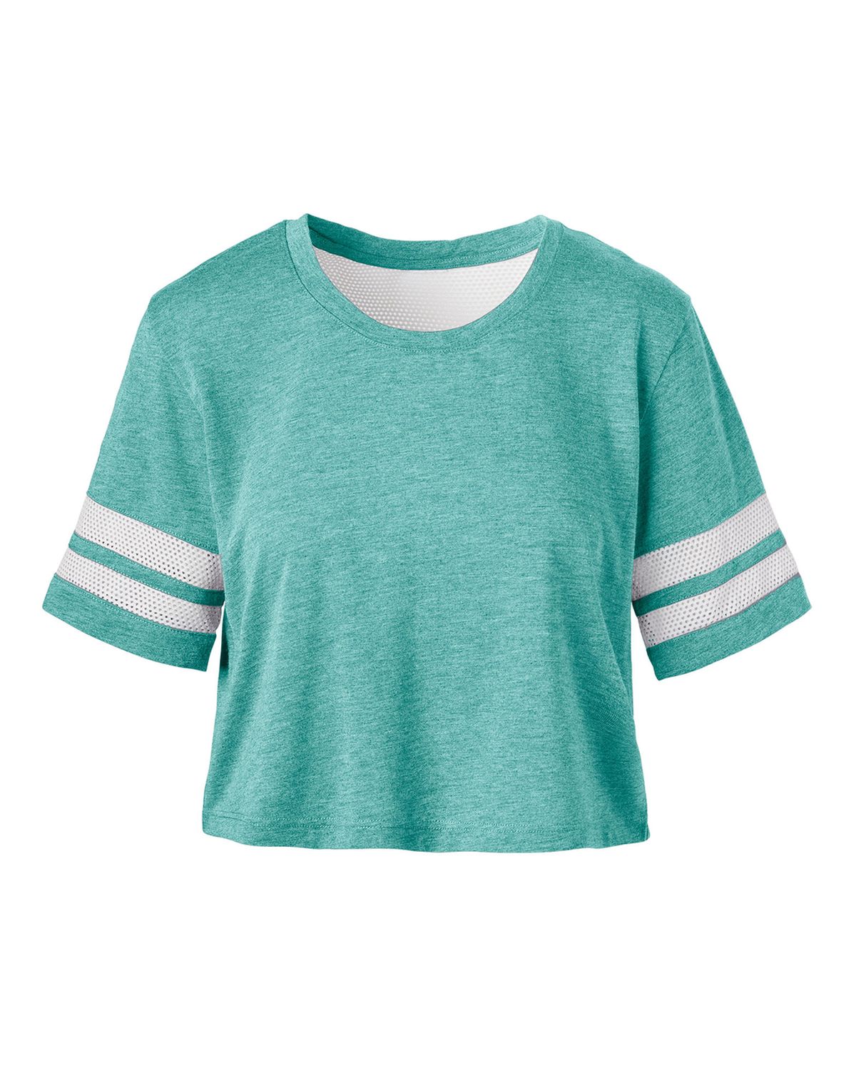 'Soffe 1789V Women's Squad Mesh Crop'