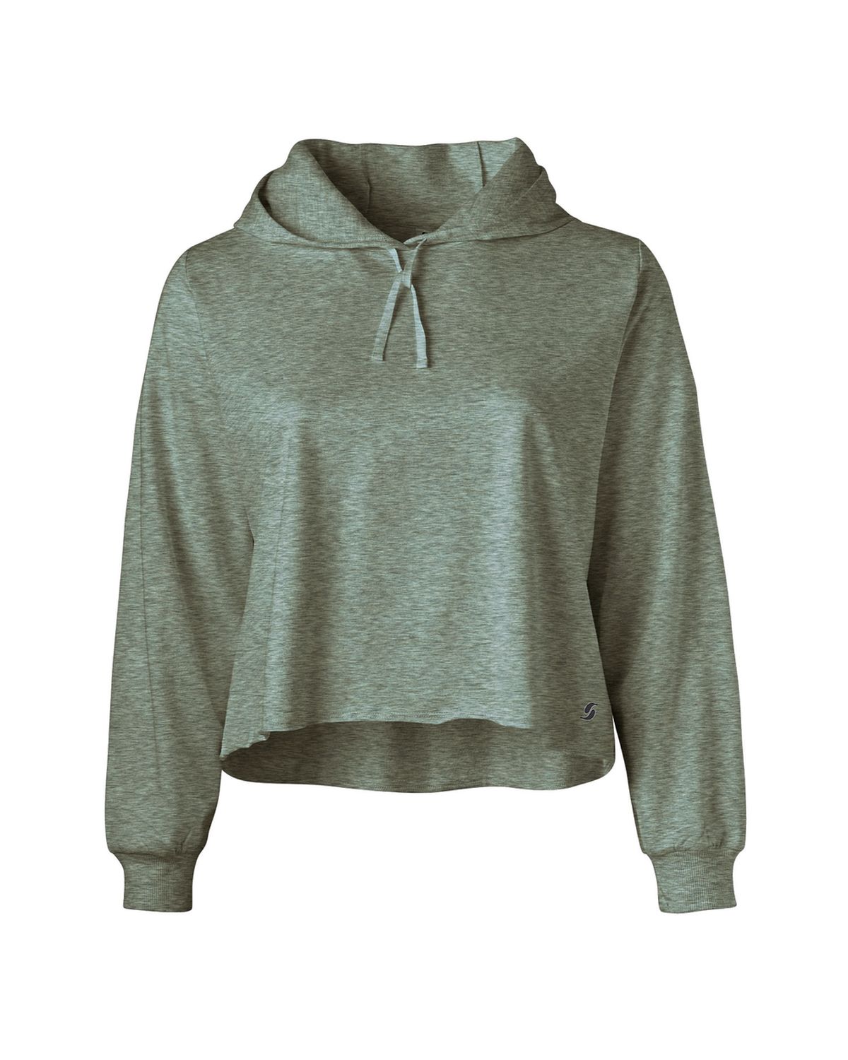 'Soffe 5839C Curves Crop Hoodie'