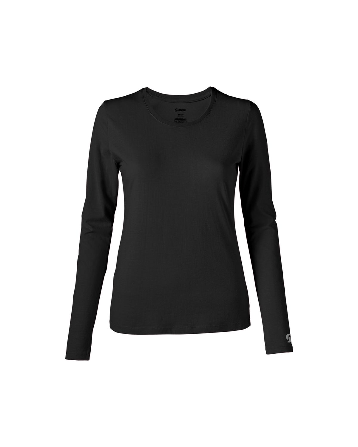 'Soffe 6562V Women's Long Sleeve Crew Tee'