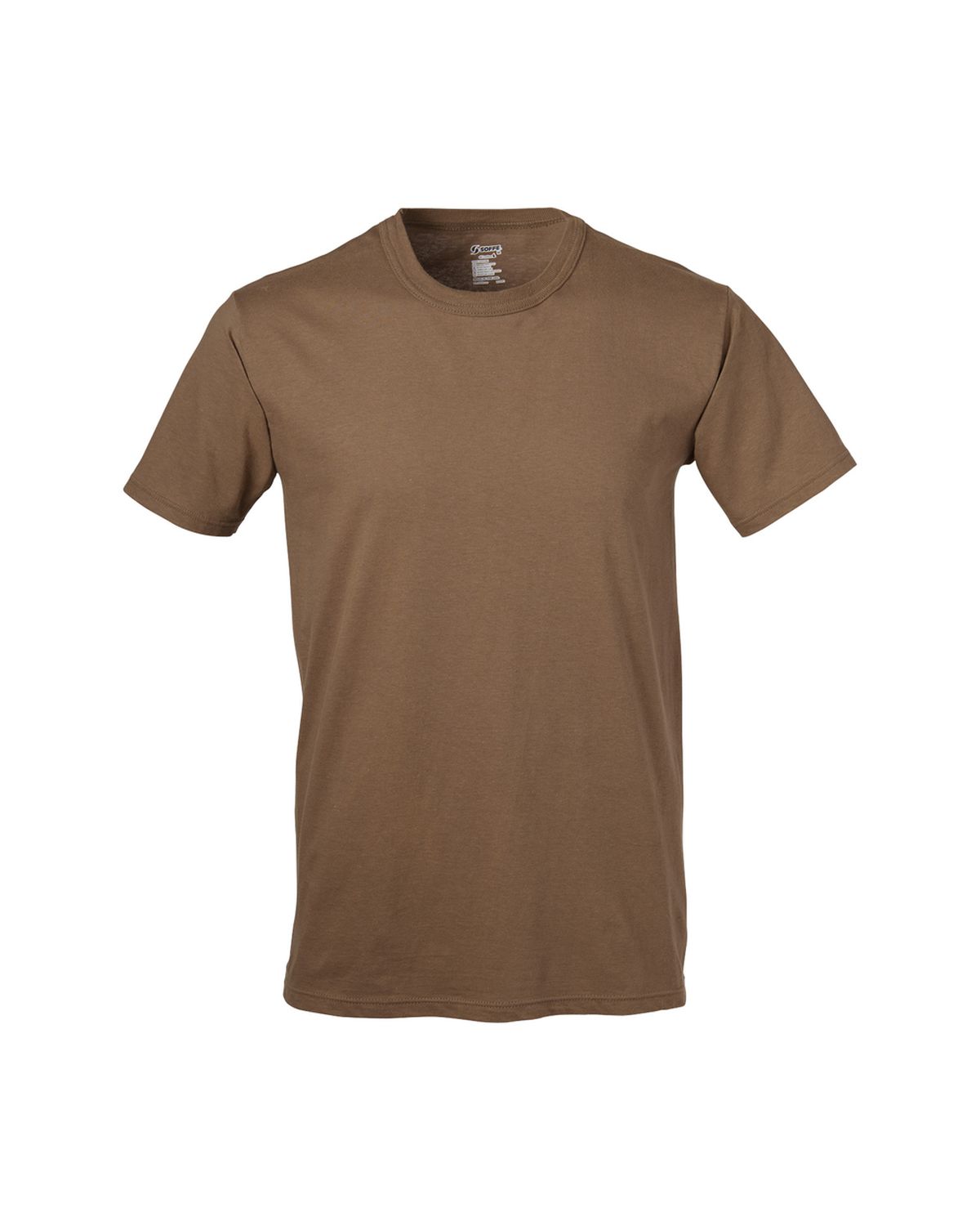 'Soffe 682M Adult's Unisex Ringspun Cotton Military Tee USA'