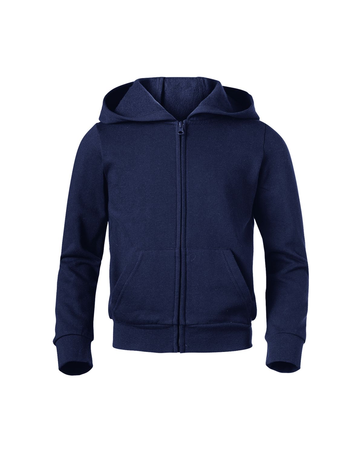 'Soffe 7336G Girls Core Fleece Full Zip Hoodie'