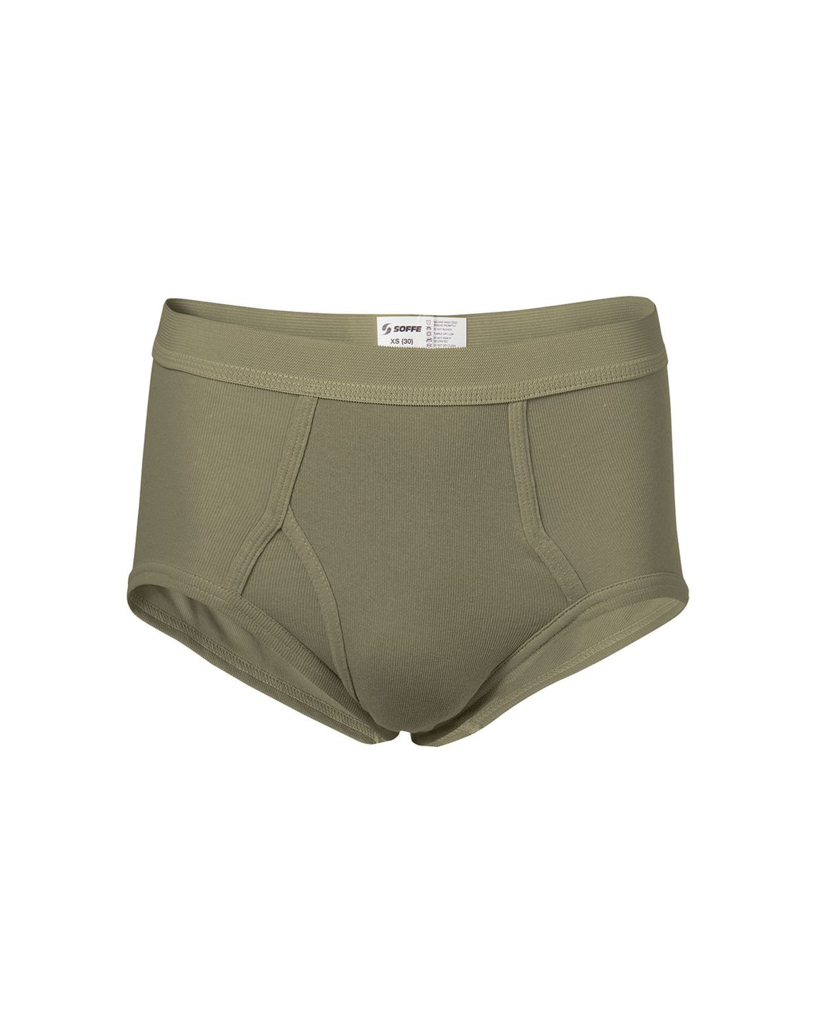 'Soffe M125-3 Men's 3-Pack Military Brief'