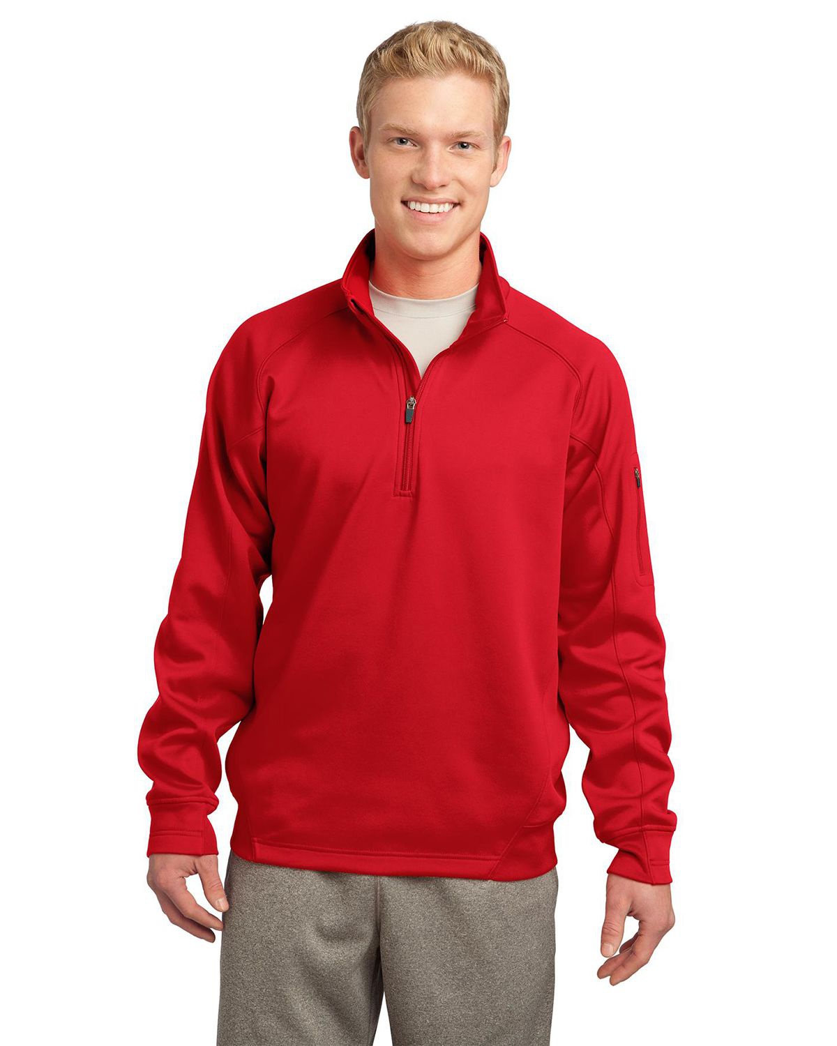 'Sport Tek F247 Men's Tech Fleece 1/4-Zip Pullover'