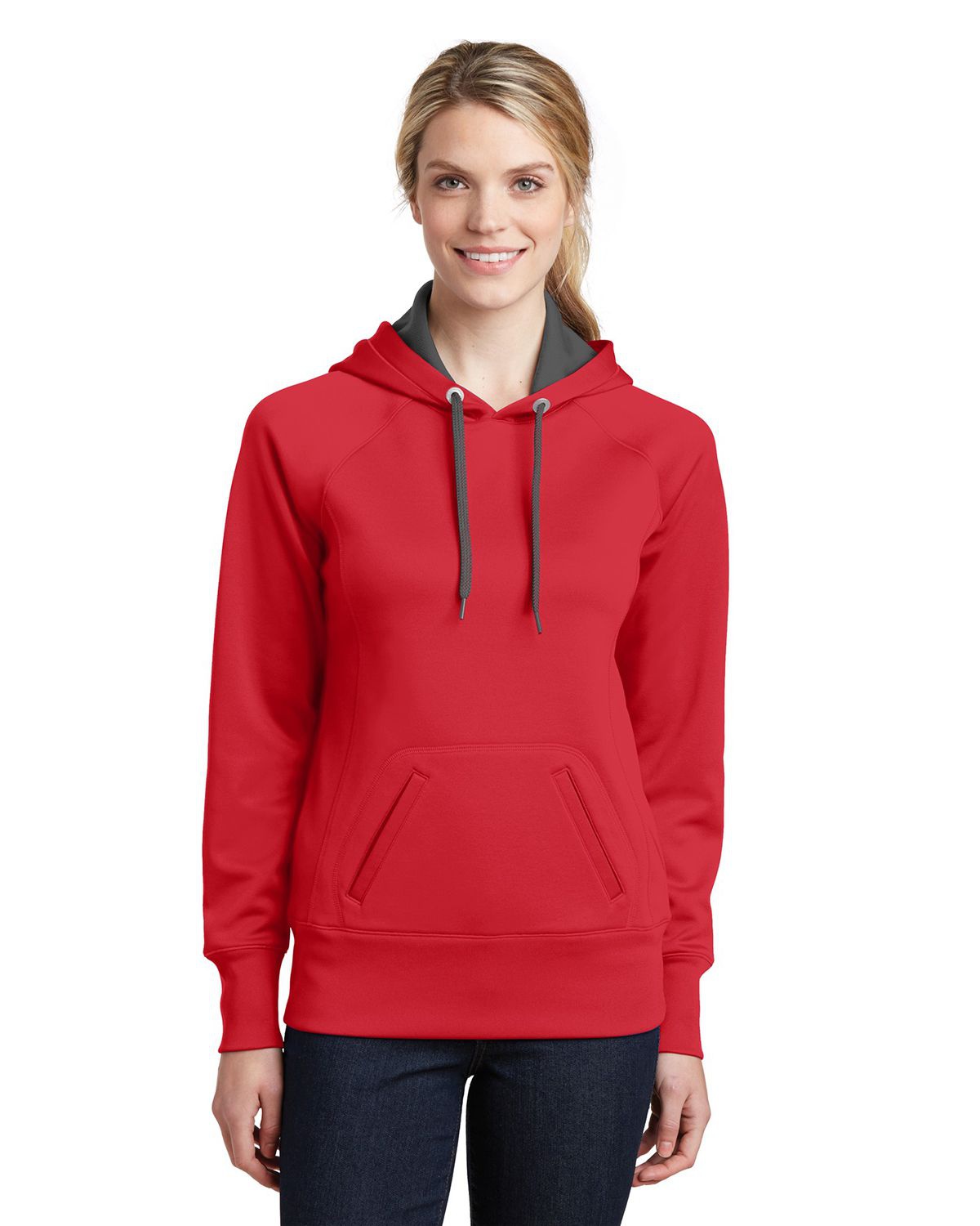 'Sport Tek LST250 Ladies' Tech Fleece Hooded Sweatshirt'