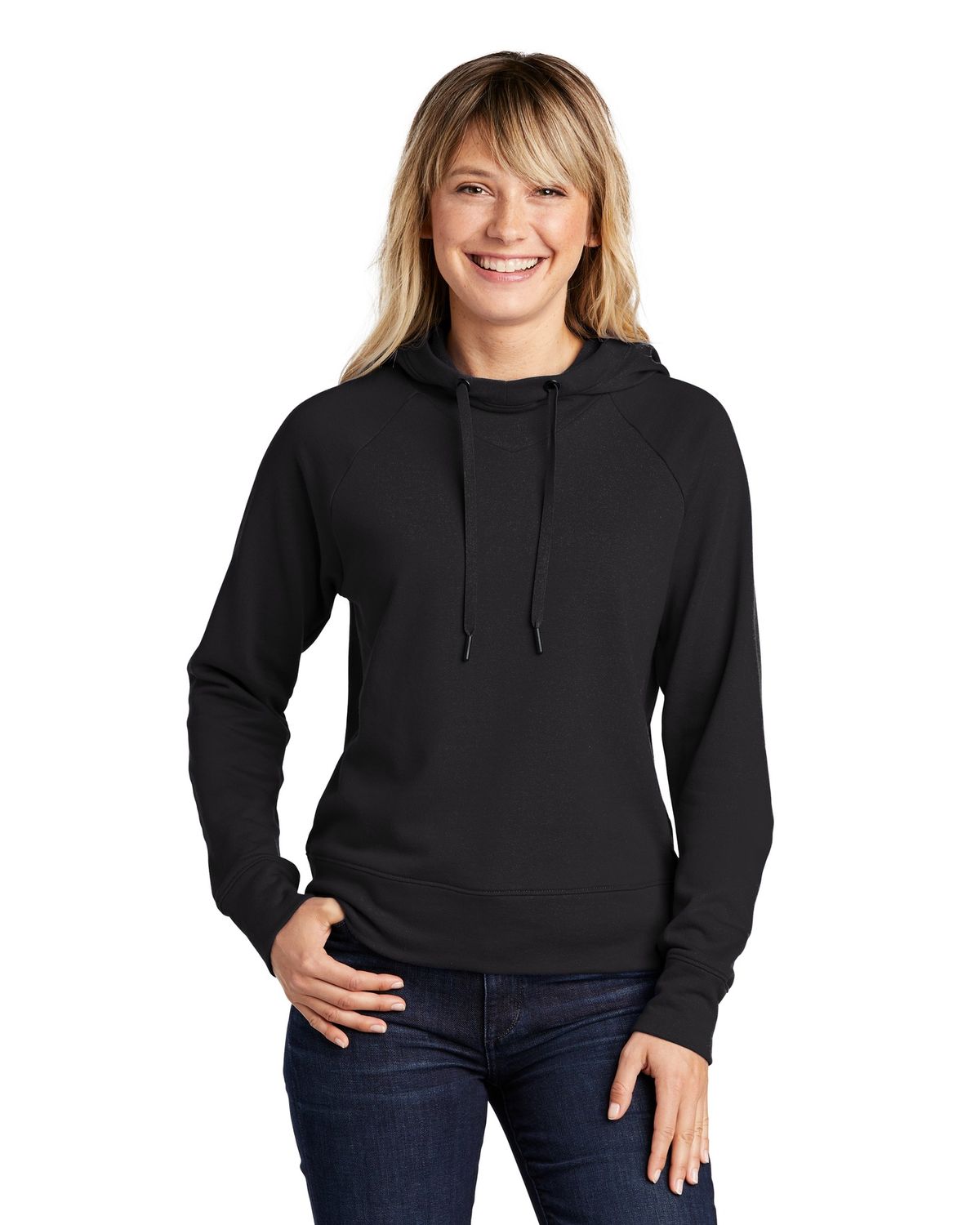 'Sport Tek LST272 Sport Tek  Ladies Lightweight French Terry Pullover Hoodie.'