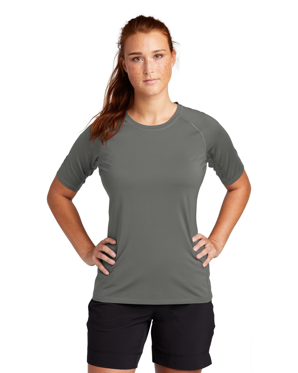 'Sport-Tek LST470 Women's Sport-Tek Ladies Rashguard Tee'