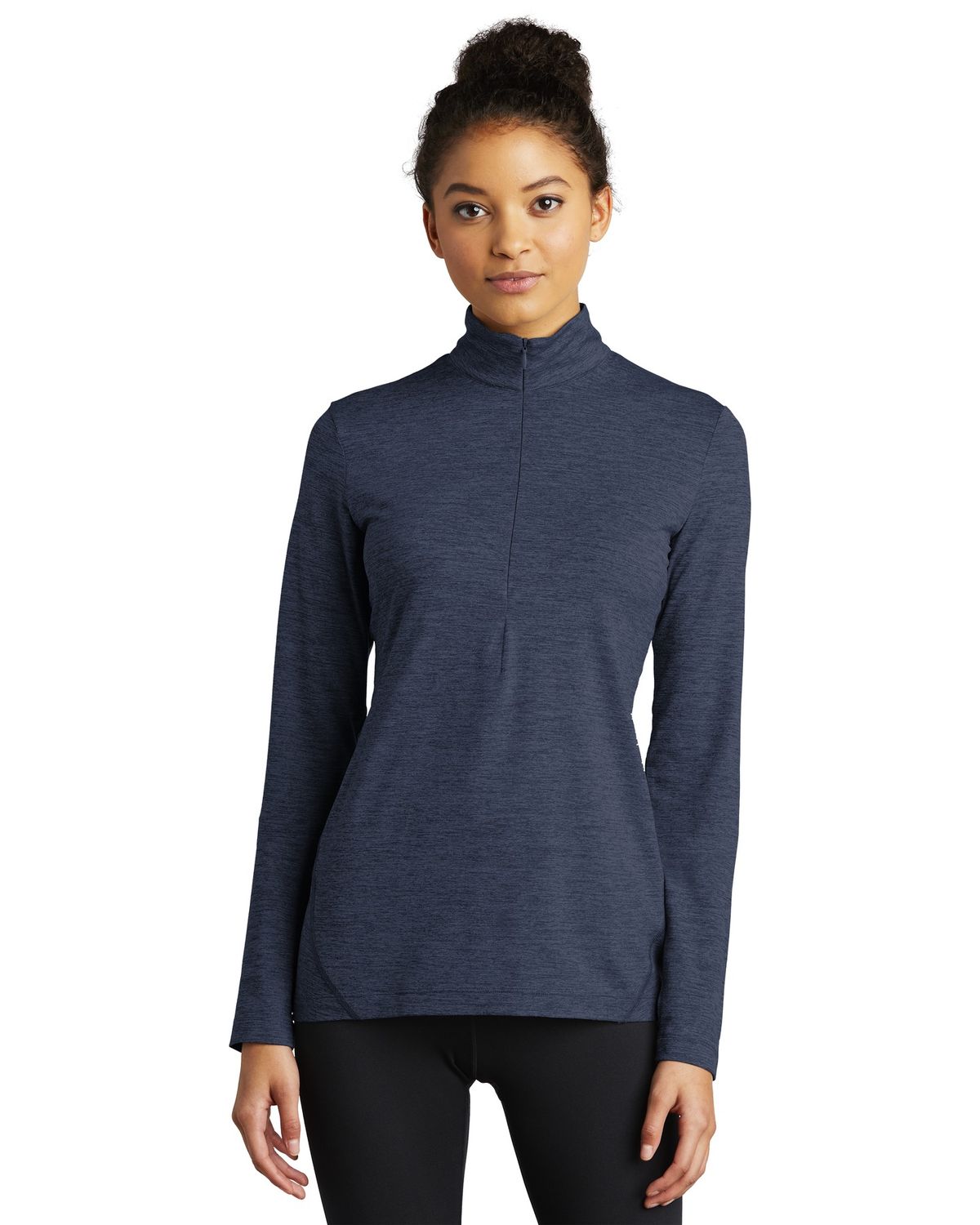 'Sport-Tek LST711 Women's Sport-Tek Ladies Exchange 1.5 Long Sleeve 1/2 Zip'