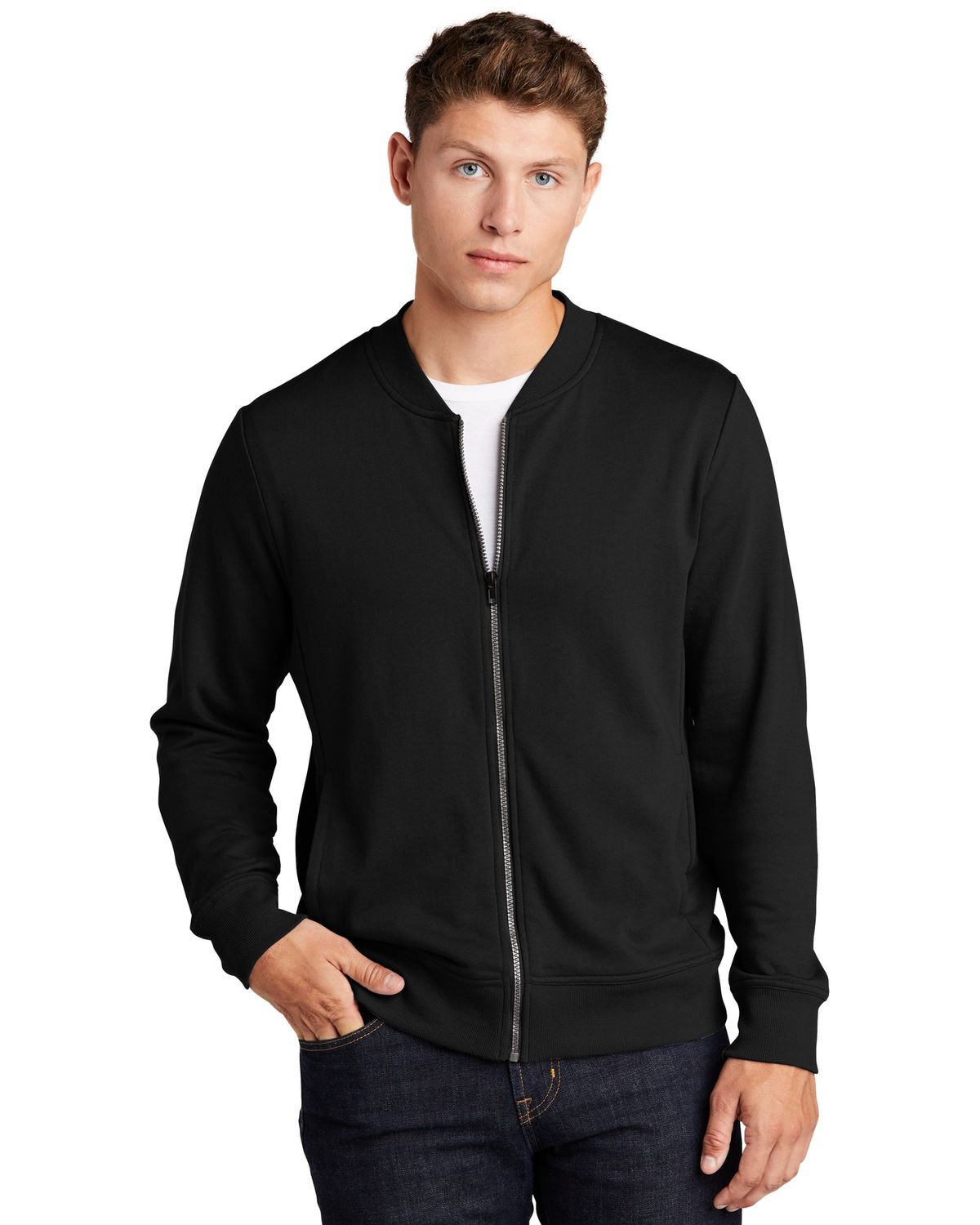 'Sport-Tek ST274 Men's Lightweight French Terry Bomber'