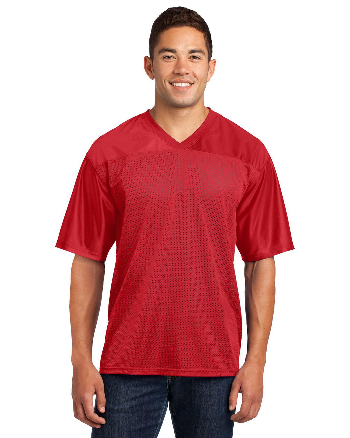 'Sport Tek ST307 Men's Posicharge V-Neck Replica Jersey'